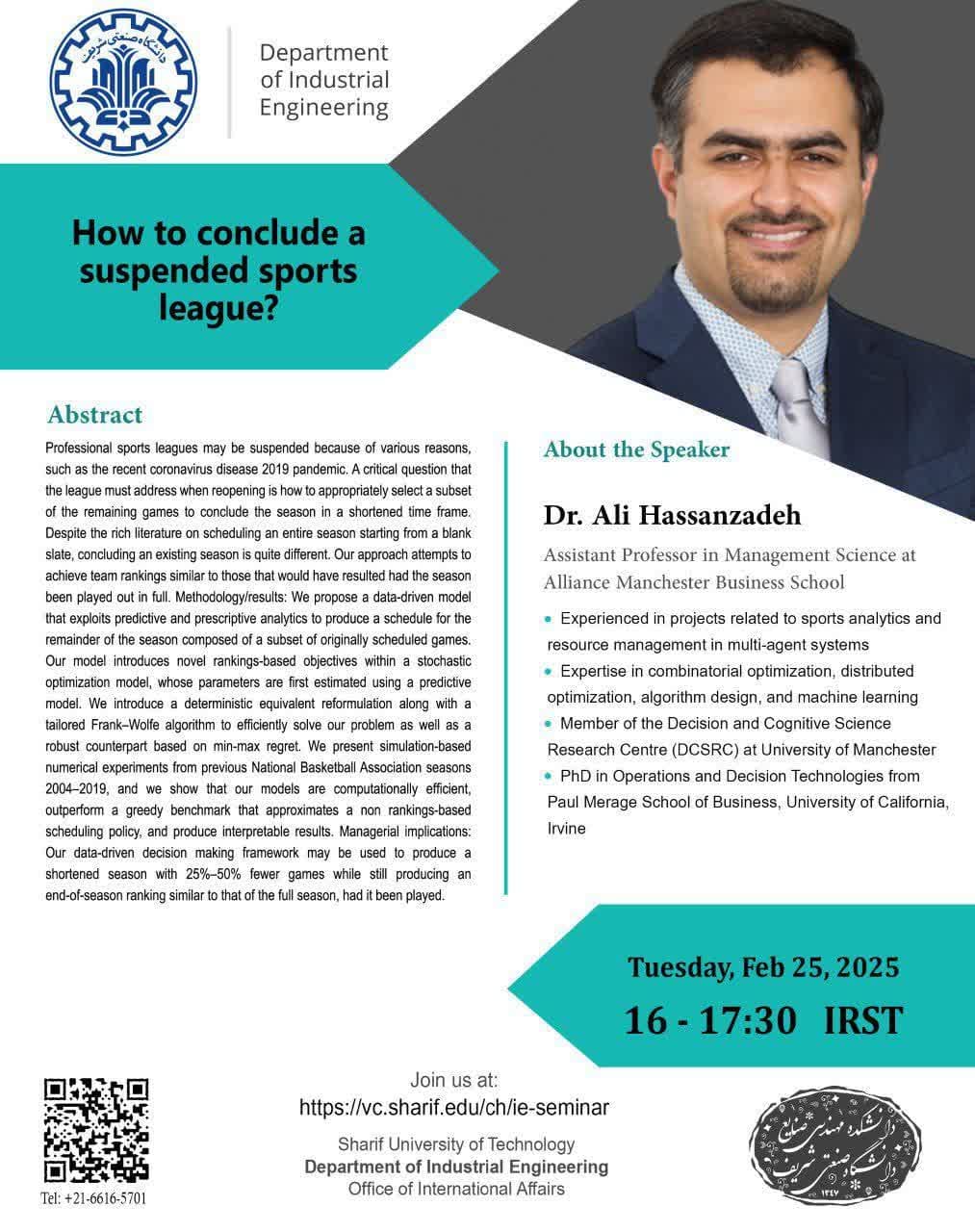 How to conclude a suspended sports league